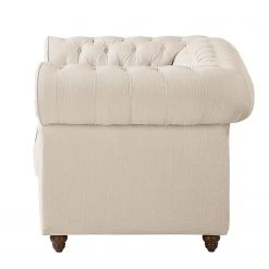 Maison Belfort Fauteuil Chesterfield Pintano - Beige | Fauteuil 1 place élégant et confortable -Pas Cher Fauteuils Magasin sessel pintano webstoff beige 4897612