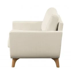 Fauteuil Postville 1 place Beige clair - Confort et élégance | Mørteens -Pas Cher Fauteuils Magasin sessel postville strukturstoff hellbeige 4891020