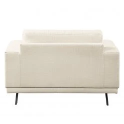 Fredriks Fauteuil Ramilia - Crème | Fauteuil 1 place design et confortable -Pas Cher Fauteuils Magasin sessel ramilia strukturstoff creme 4883796