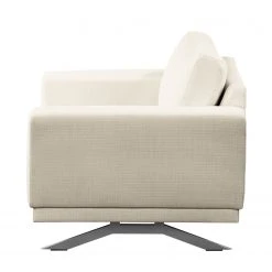 Fredriks Fauteuil Ramilia - Crème | Fauteuil 1 place design et confortable -Pas Cher Fauteuils Magasin sessel ramilia strukturstoff creme 4883800