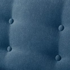 Fauteuil Rometta - Bleu jean par Mørteens | Fauteuil 1 place design et confortable -Pas Cher Fauteuils Magasin sessel rometta microfaser jeansblau 4885884