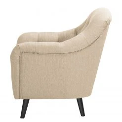 Maison Belfort Fauteuil Sofie - Fauteuil 1 place Beige Élégant et Confortable -Pas Cher Fauteuils Magasin sessel sofie webstoff beige 4722320
