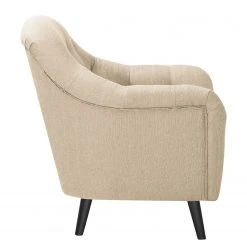 Maison Belfort Fauteuil Sofie - Fauteuil 1 place Beige Élégant et Confortable -Pas Cher Fauteuils Magasin sessel sofie webstoff beige 4722324