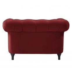 Jack & Alice Fauteuil Thory - Rouge | Fauteuil 1 place design et confortable -Pas Cher Fauteuils Magasin sessel thory samt rot 4897112