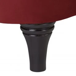 Jack & Alice Fauteuil Thory - Rouge | Fauteuil 1 place design et confortable -Pas Cher Fauteuils Magasin sessel thory samt rot 4897140