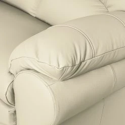 Modoform Fauteuil Torsby - Imitation cuir - Fauteuil 1 place design et confortable -Pas Cher Fauteuils Magasin sessel torsby kunstleder ecru 5070284