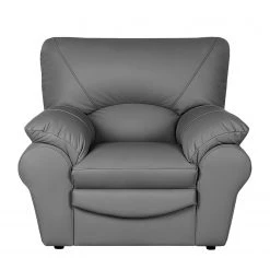 Modoform Fauteuil Torsby - Imitation cuir | Fauteuil 1 place élégant et confortable -Pas Cher Fauteuils Magasin sessel torsby kunstleder grau 5070208