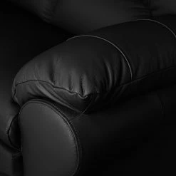 Modoform Fauteuil Torsby - Fauteuil 1 place en Imitation Cuir, Confort et Élégance -Pas Cher Fauteuils Magasin sessel torsby kunstleder schwarz 5070188