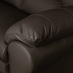 Modoform Fauteuil Torsby - Imitation cuir | Fauteuil 1 place élégant et confortable -Pas Cher Fauteuils Magasin sessel torsby kunstleder vintage braun 5070140