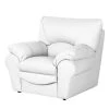 Modoform Fauteuil Torsby - Fauteuil 1 place en imitation cuir, design moderne et confortable -Pas Cher Fauteuils Magasin sessel torsby kunstleder weiss 5070056