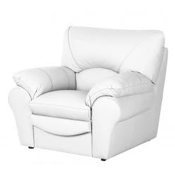 Modoform Fauteuil Torsby - Fauteuil 1 place en imitation cuir, design moderne et confortable