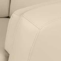 Modoform Fauteuil convertible Toucy en cuir véritable Beige | Fauteuil 1 place | Design et Confort -Pas Cher Fauteuils Magasin sessel toucy echtleder beige 461411