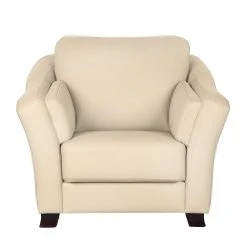 Modoform Fauteuil convertible Toucy en cuir véritable Beige | Fauteuil 1 place | Design et Confort -Pas Cher Fauteuils Magasin sessel toucy echtleder beige 461416