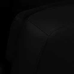 Modoform Fauteuil Toucy - Cuir véritable noir - Fauteuil 1 place élégant et confortable -Pas Cher Fauteuils Magasin sessel toucy echtleder schwarz 461131