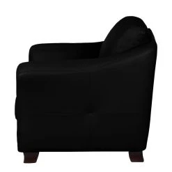 Modoform Fauteuil Toucy - Cuir véritable noir - Fauteuil 1 place élégant et confortable -Pas Cher Fauteuils Magasin sessel toucy echtleder schwarz 461135