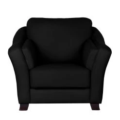 Modoform Fauteuil Toucy - Cuir véritable noir - Fauteuil 1 place élégant et confortable -Pas Cher Fauteuils Magasin sessel toucy echtleder schwarz 461136
