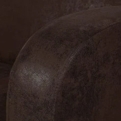 Fauteuil Tullow - Aspect vieux cuir marron foncé | Fauteuil 1 place design et confortable | Ars Manufacti -Pas Cher Fauteuils Magasin sessel tullow antiklederoptik dunkelbraun 437592