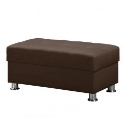 Fauteuil Upwell Marron avec Repose-Pieds - Confort et Élégance | Fauteuils 1 Place -Pas Cher Fauteuils Magasin sessel upwell strukturstoff mit hocker kokosnuss braun 5051524