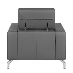 Fredriks Fauteuil Varberg - Fauteuil 1 place en Imitation cuir | Confort et Élégance -Pas Cher Fauteuils Magasin sessel varberg kunstleder grau 5065260