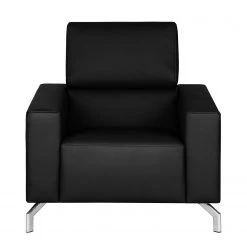 Fredriks Fauteuil Varberg - Fauteuil 1 place en imitation cuir - Confort et élégance -Pas Cher Fauteuils Magasin sessel varberg kunstleder schwarz 5065180