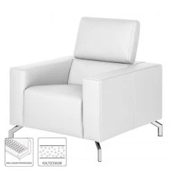 Fredriks Fauteuil Varberg - Imitation cuir | Fauteuil 1 place design et confortable -Pas Cher Fauteuils Magasin sessel varberg kunstleder weiss 5065052
