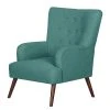 Mørteens Fauteuil Wynford - Bleu pétrole | Fauteuil 1 place design et confortable -Pas Cher Fauteuils Magasin sessel wynford webstoff petrol 1127862
