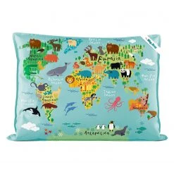 SITTING POINT Pouf géant Little BigBag World - Tissu - Bleu lagon | Confort extrême et design moderne