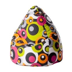 SITTING POINT Pouf poire Malibu L - Design Multicolore, Confort Élégant