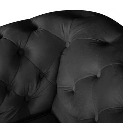 Fauteuil Esplanada Noir - Confort Élégant par Jack & Alice -Pas Cher Fauteuils Magasin sofa esplanada 3 sitzer microfaser schwarz 4504580