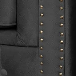 Fauteuil Esplanada Noir - Confort Élégant par Jack & Alice -Pas Cher Fauteuils Magasin sofa esplanada 3 sitzer microfaser schwarz 4504588