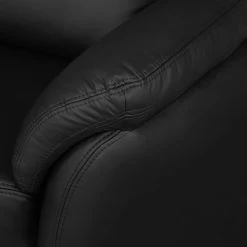Modoform Fauteuil Windom Imitation Cuir Noir - Confort moderne et élégance pour votre intérieur -Pas Cher Fauteuils Magasin sofa windom 3 sitzer kunstleder schwarz 4087960