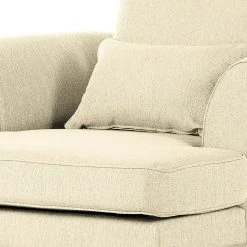 Maison Belfort Fauteuil XXL Campagne - Ecru - Confort et Élégance pour Votre Intérieur -Pas Cher Fauteuils Magasin xxl sessel campagne webstoff beige 4988428