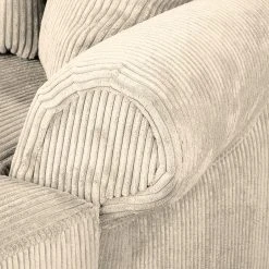 Maison Belfort Fauteuil XXL Colares - Crème | Fauteuil 1 Place Haut de Gamme | Design Confortable et Élégant -Pas Cher Fauteuils Magasin xxl sessel colares cord creme 4518992